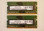 2 x 16GB Samsung SODIMM DDR4 3200MHz RAM Geheugen, Computers en Software, RAM geheugen, DDR4, Ophalen of Verzenden, Zo goed als nieuw