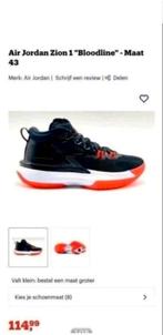 Jordan Air Zion 1 schoenen, Zwart, Ophalen of Verzenden, Jordan, Sneakers of Gympen