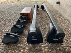 Thule dakdragers, square bar evo (zwart), Auto diversen, Dakdragers, Ophalen of Verzenden, Gebruikt