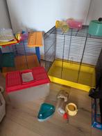Gratis hamsterkooien, Dieren en Toebehoren, Ophalen, Zo goed als nieuw, Minder dan 60 cm