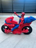 Spider-Man Titan Heroes met motorfiets met geluid, Kinderen en Baby's, Speelgoed | Actiefiguren, Ophalen, Gebruikt