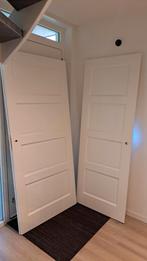 Skantrae binnendeuren opdek afgelakt 88x201 en 73x201 cm, Ophalen, Binnendeur, Zo goed als nieuw, 200 tot 215 cm