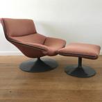 Artifort F520 F 520 design fauteuil voetenbank stoel vintage, Ophalen