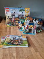 Creator Lego set 31120 ridderkasteel 3in1, Kinderen en Baby's, Speelgoed | Duplo en Lego, Ophalen of Verzenden, Zo goed als nieuw