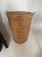 Mand, Ophalen of Verzenden, Gebruikt, Rond, Riet