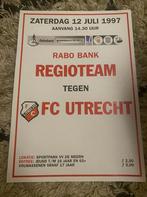 Officiële poster affiche fc Utrecht (8), Verzamelen, F.C. Utrecht, Ophalen of Verzenden, Zo goed als nieuw, Poster, Plaatje of Sticker