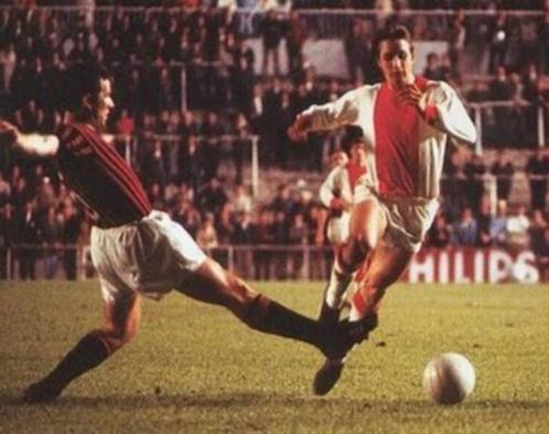 1969 Ajax - AC Milan Finale Europacup landskampioenen, Verzamelen, Sportartikelen en Voetbal, Zo goed als nieuw, Overige typen