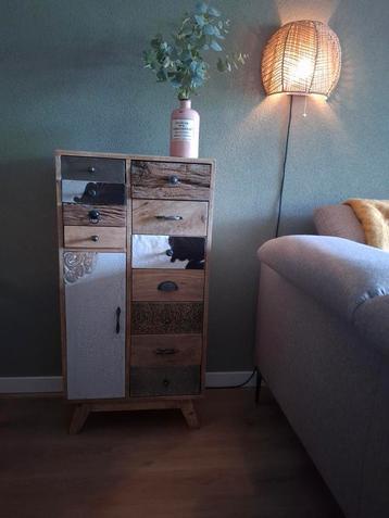 Tower Living mango houten kast. beschikbaar voor biedingen