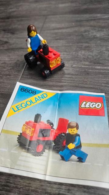 Lego 6608 - Tractor met Figuur beschikbaar voor biedingen