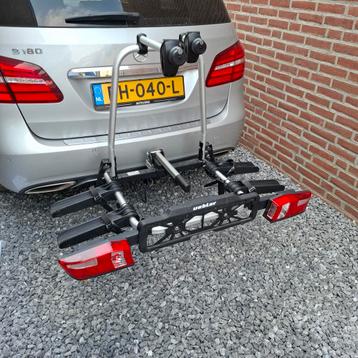 Zeer nette Uebler fietsdrager inklapbaar voor 2 fietsen. beschikbaar voor biedingen