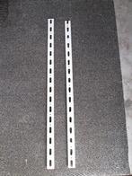 2 zware muurbeugels voor plankendragers [exclusief] 80cm, Ophalen