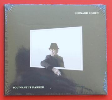 cd Leonard Cohan You want it darker 2016 Traveling Light beschikbaar voor biedingen
