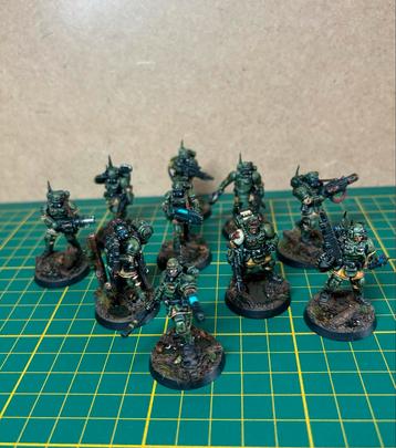10 Cadian Imperial Guard Astra Militarum Kill Team beschikbaar voor biedingen