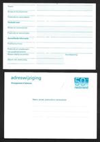 Adreswijziging 48a, A6 formaat zonder laserbedrukking. LEES, Postzegels en Munten, Ophalen of Verzenden, Briefkaart