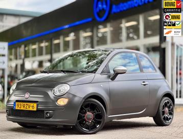 Fiat 500 Blackjack Airco Navi Leder Top onderhouden 2e eigen beschikbaar voor biedingen