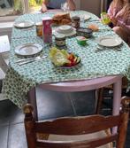 Oudroze tafel, Huis en Inrichting, Tafels | Eettafels, Ophalen, Gebruikt, 50 tot 100 cm, Vijf personen of meer