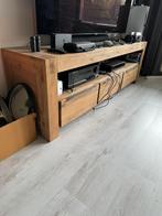 Tv Meubel, Huis en Inrichting, Kasten | Televisiemeubels, Ophalen, Eikenhout, 150 tot 200 cm, Zo goed als nieuw