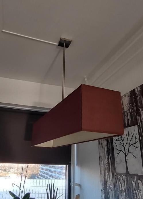 eetkamer plafond lamp rechthoekig, Huis en Inrichting, Lampen | Hanglampen, Gebruikt, 75 cm of meer, Ophalen