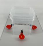 Emmers met drinkbakje.Nieuw.Maat: 5.5 en 10 llr,Zie foto’s, Ophalen of Verzenden, Nieuw, Eten en Drinken