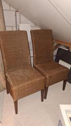 4 eetkamer stoelen merk loom, Ophalen, Gebruikt, Bruin, Vier