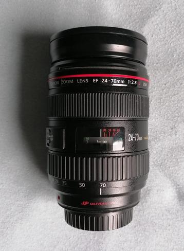 Canon EF 24-70mm 1:2.8 L USM zoomlens Z.G.A.N. beschikbaar voor biedingen