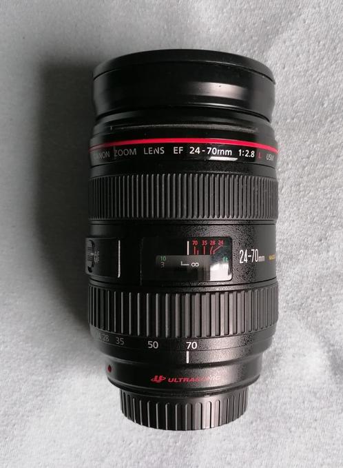 Canon EF 24-70mm 1:2.8 L USM professionele zoomlens Z.G.A.N., Audio, Tv en Foto, Fotografie | Lenzen en Objectieven, Zo goed als nieuw