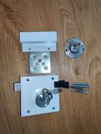 NEMEF veiligheidsoplegslot SKG 2-sterren rechts, Ophalen, Rvs, Slot