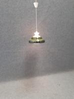 Deense hanglamp, Huis en Inrichting, Lampen | Hanglampen, Ophalen, Gebruikt, Glas, Minder dan 50 cm