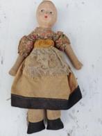 Popje, brocante, hoogte 29cm, Ophalen of Verzenden, Gebruikt, Pop