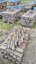 ✅️🧱OUD GEBAKKEN WAALTJES.  VIJFDUIMERS, Tuin en Terras, Ophalen of Verzenden, Gebruikt, Keramiek, Klinkers