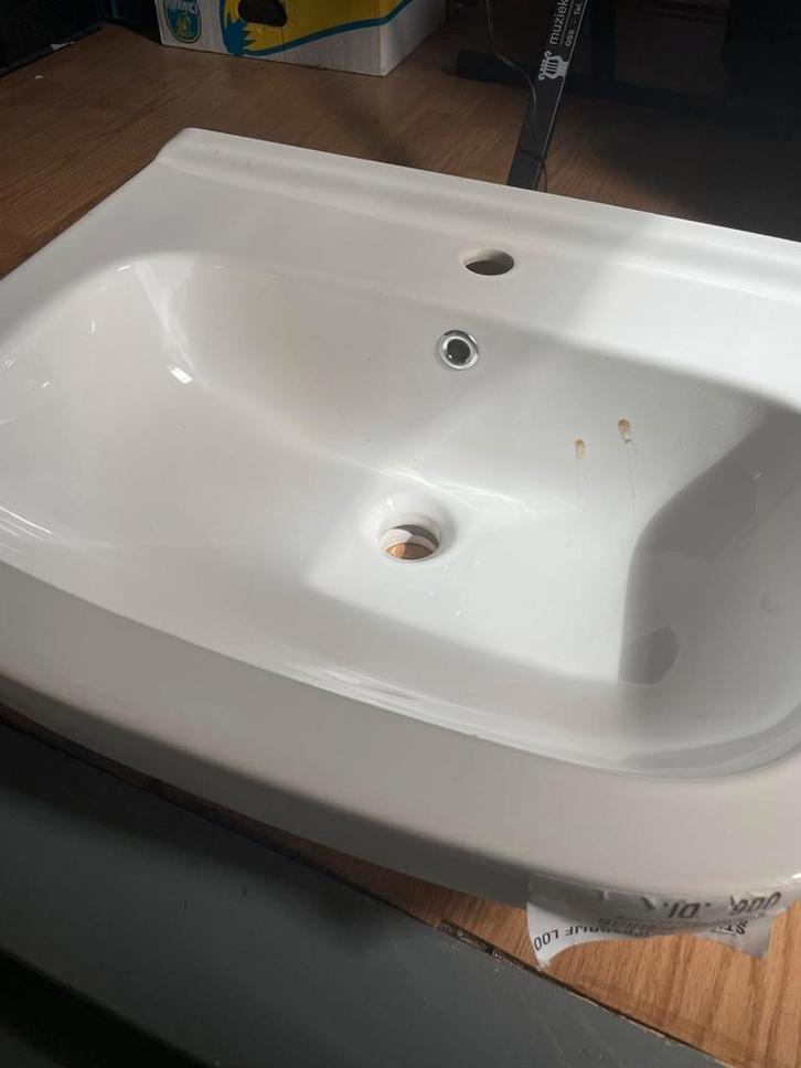 Geberit Wastafel - Nieuw & Strak Design, Doe-het-zelf en Verbouw, Sanitair, Nieuw, Wastafel, Ophalen of Verzenden