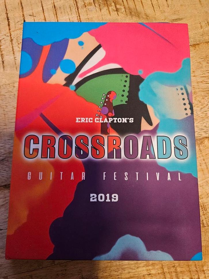 Eric Clapton Crossroads DVD Box - Nieuwstaat!, Cd's en Dvd's, Dvd's | Muziek en Concerten, Zo goed als nieuw, Muziek en Concerten
