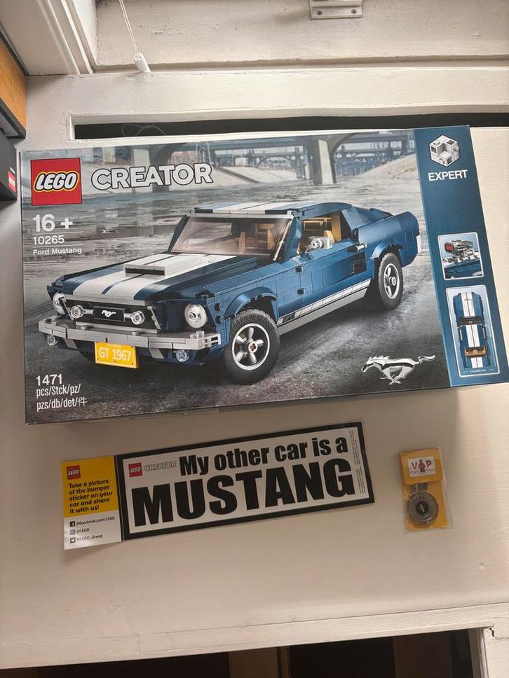 Lego Creator Expert Ford Mustang met EXTRA 10265- Nieuw!, Kinderen en Baby's, Speelgoed | Duplo en Lego, Nieuw, Lego, Complete set
