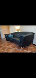 Montel leren 3-zitsbank - Zwart, Ophalen