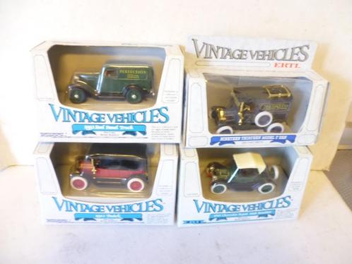 Ertl Vintage Vehicles 2x Ford 1x Buick 1x Chevrolet 1:43, Hobby en Vrije tijd, Modelauto's | 1:43, Nieuw, Auto, Overige merken