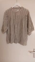 Prachtige zomerse katoenen bloes met gouddraadje., Ophalen of Verzenden, Nieuw, Maat 46/48 (XL) of groter
