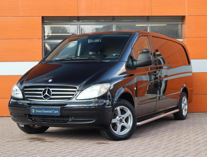 2009 Mercedes-Benz Vito Overbrengauto Rouwauto EXPORT, Auto's, Bestelauto's, Bedrijf, Achteruitrijcamera, Airbags, Airconditioning