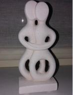 beeld 2 personen , stel , paar , paartje , koppel , mens, Verzamelen, Beelden en Beeldjes, Ophalen of Verzenden, Zo goed als nieuw