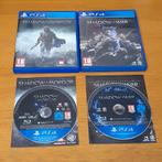 PS4 | SHADOW of MORDOR + SHADOW of WAR, Avontuur en Actie, Gebruikt, Vanaf 18 jaar, 1 speler