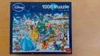 Disney Kerstpuzzel - 1000 stukjes, Hobby en Vrije tijd, Denksport en Puzzels, Ophalen of Verzenden