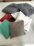 Sierkussens diverse kleuren en afmetingen, Ophalen of Verzenden, Zo goed als nieuw, Grijs, Vierkant