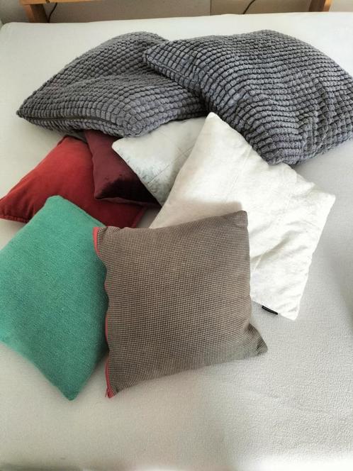 Sierkussens diverse kleuren en afmetingen, Huis en Inrichting, Woonaccessoires | Kussens, Zo goed als nieuw, Grijs, Vierkant, Ophalen of Verzenden