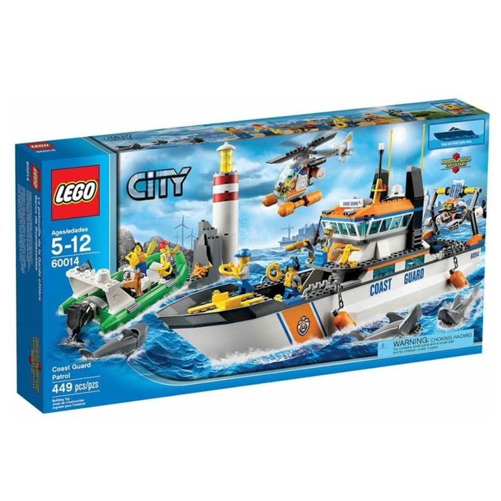 LEGO City 60014: Kustwacht Patrouille      * 't LEGOhuis *, Kinderen en Baby's, Speelgoed | Duplo en Lego, Nieuw, Lego, Complete set