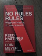 No rules rule, waarom Netflix zo succesvol is. business mana, Ophalen of Verzenden, Zo goed als nieuw, Management