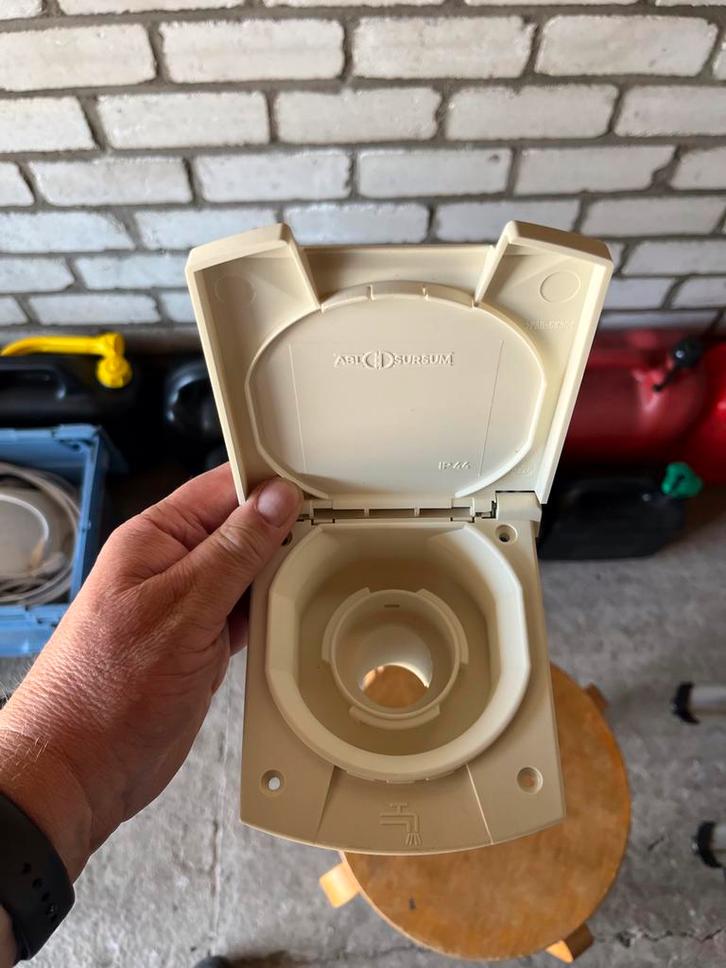 Inbouw Afdekklep Wateraansluiting Caravan / Camper, Caravans en Kamperen, Caravan accessoires, Gebruikt, Ophalen of Verzenden