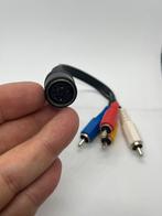 Componentkabel met DIN naar RCA, Audio, Tv en Foto, Audiokabels en Televisiekabels, Ophalen of Verzenden, Gebruikt, Minder dan 2 meter