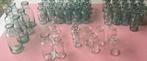 kleine oude glazen flesjes, Antiek en Kunst, Antiek | Glas en Kristal, Ophalen of Verzenden