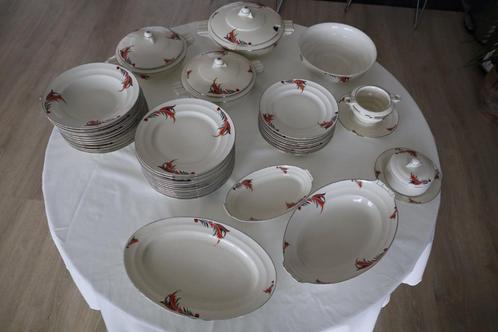 Art Deco Servies Tchecoslovaquie, Antiek en Kunst, Antiek | Servies los, Ophalen