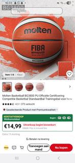 Gloednieuwe Basketbal - Nooit Gebruikt!, Ophalen, Nieuw, Bal