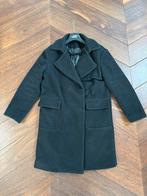 Jutka & Riska Zwarte Wollen Jas - Maat M, Ophalen of Verzenden, Zo goed als nieuw, Maat 38/40 (M), Zwart